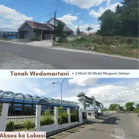 3 Menit AMIKOM, Tanah 500m² SHM Siap Bangun