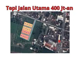 Tanah Pingir Jalan Utama Dekat Dengan Kota Jogja 400 Jt-an