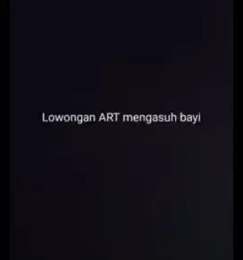 Mencari art mengurus bayi di daerah ciputat bintaro *langsung majikan