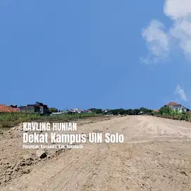 Kavling SHM Pucangan : Harga Perdana, 3 Menit Kampus UIN Solo
