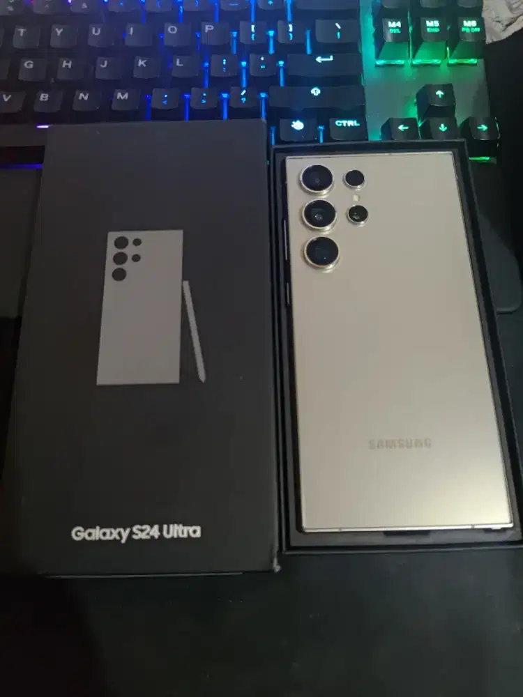 SAMSUNG S24 ULTRA 512GB FULLSET ORI SUPER MULUS LIKE NEW SEIN INDO