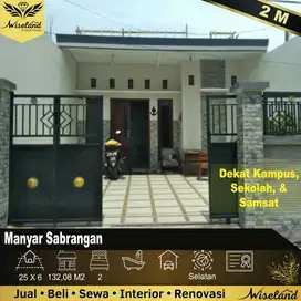 Dijual Rumah Manyar Sabrangan Surabaya