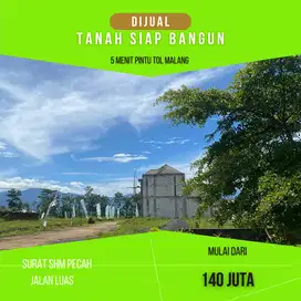 Tanah Siap Bangun 8 Menit Bandara Absulrahamansaleh Malang