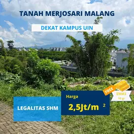 Kawasan kampus malang, tanah strategis.