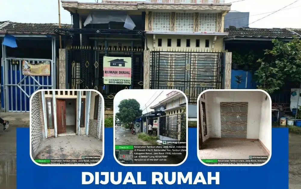 Dijual Rumah di Villa Gading Harapan Tambun Utara Bekasi