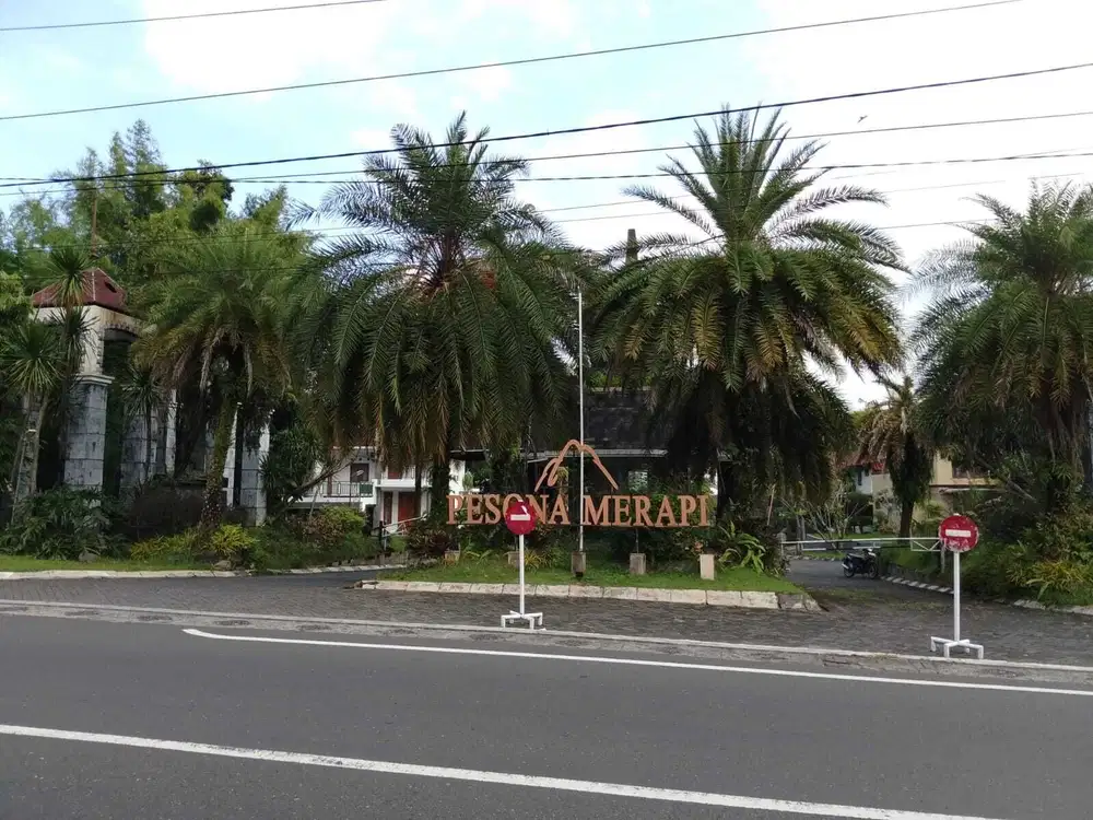 Tanah dekat Pesona Merapi Kaliurang dijual murah dalam cluster