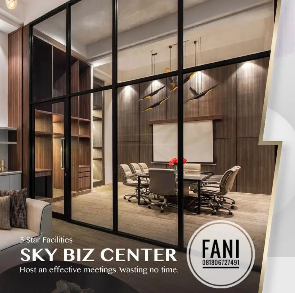 Dijual office lengkap dengan furnised di SOHO PANCORAN