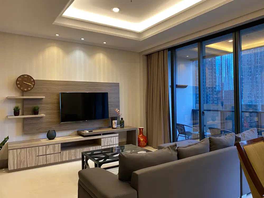 Disewakan Cepat Apartemen Distric 8 Senopati – 3 BR Siap Huni
