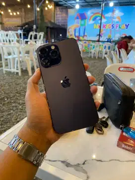 Iphone 14 Promax 256GB Purple BH 90% Mulus Lengkap