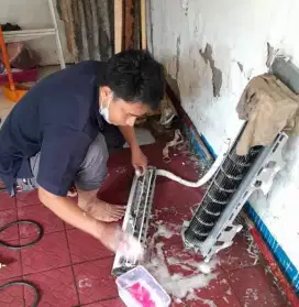 jasa servis Ac,bongkar/pasang Ac,kulkas dan mesin cuci.