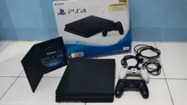 PS4 Slim 1TB + 2 stik Ori + Bonus game keren