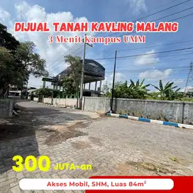 Dijual Kavling Malang Prospektif Dekat Kampus UMM Cocok Kos
