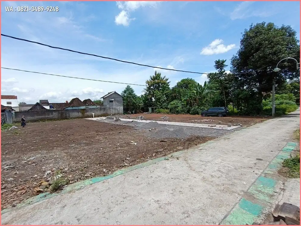 Tanah Sendangtirto Berbah, SHM 1 Unit lagi Kapling SHM