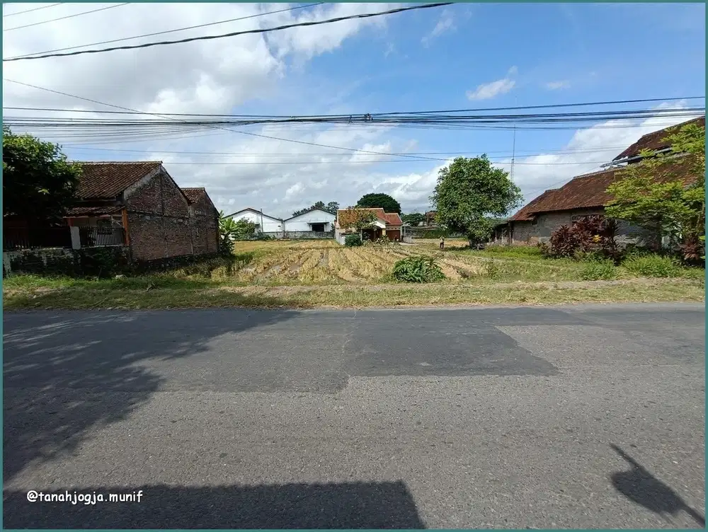Tanah Kalitirto, Cocok Buat Hunian Dekat Polsek Berbah