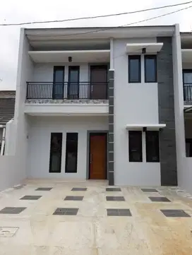 Di jual rumah bangunan baru minimalis modern  di sukapada