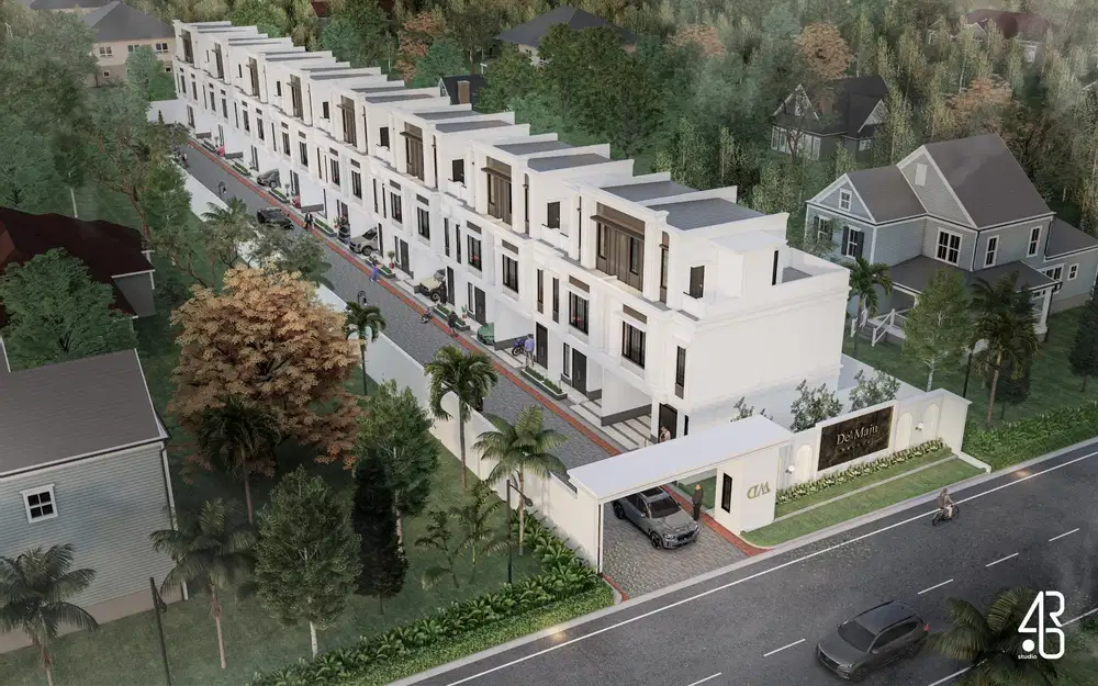 Villa Daerah Kapten Muslim Medan Helvetia Di komplek De Maju Palace