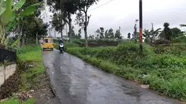 Tanah Kebun Luas Strategis dekat Gerai Susu Cipageran Cimahi