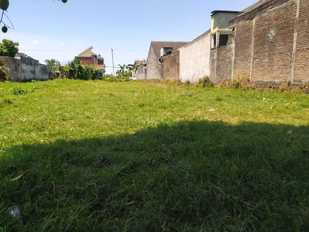 Tanah dijual Jogja pinggir jalan aspal, dekat Lapangan Klidon