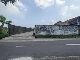 Tanah Apik Jl. Kaliurang Km 8 Jogja Tepi Jalan Posisi Hook Siap Bangun