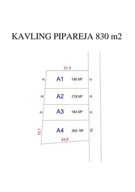Kavling Dekat POLSEK Kemuning Kota Palembang