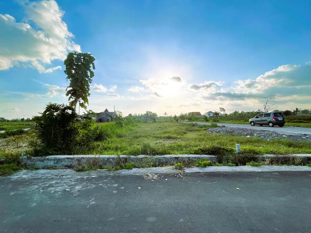VIEW SAWAH, Tanah Ngaglik Cocok Villa/Homestay Dekat Jl Kaliurang; SHM