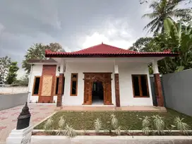 Rumah Etnik Luas Lingkungan Sejuk Dan Asri Sudah One Gate Sistem
