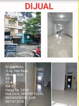 JUAL RUKO DI JL. DAENG TATA RAYA