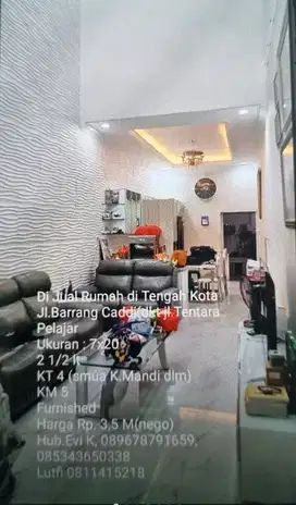 Dijual Rumah ditengah kota Makassar