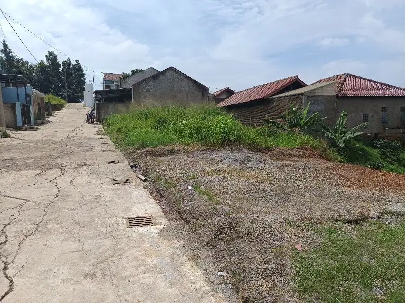 Tanah kavling strategis bebas banjir