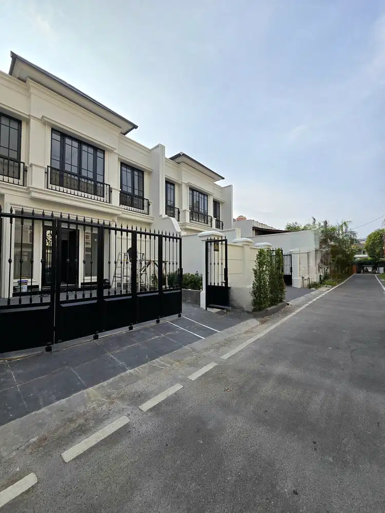 Rumah Baru Design Mewah American Classic Di Cempaka Putih Jakarta