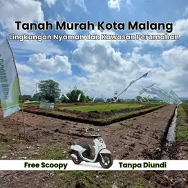 Tanah kawasan Perumahan Kota Malang; siap bangun rumah minimalis