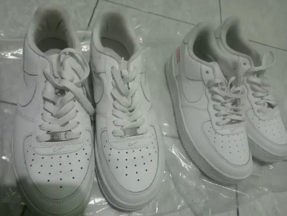 Nike Air Force 1 kolab Supreme size 41 dan 37