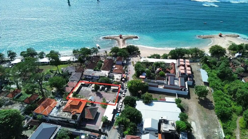 1,000 sqm land with walking distance to the for sale in Sanur