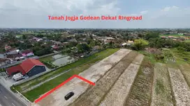 5 MENIT PASAR GODEAN, Tanah Jogja dekat Ringroad Kota, SHM Pekarangan