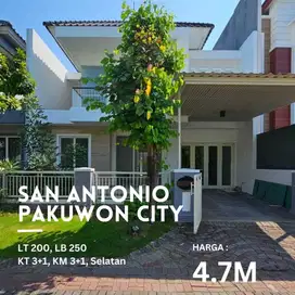 RUMAH BARU FULL RENOV Dijual Rumah Siap Huni San Antonio, Pakuwon City