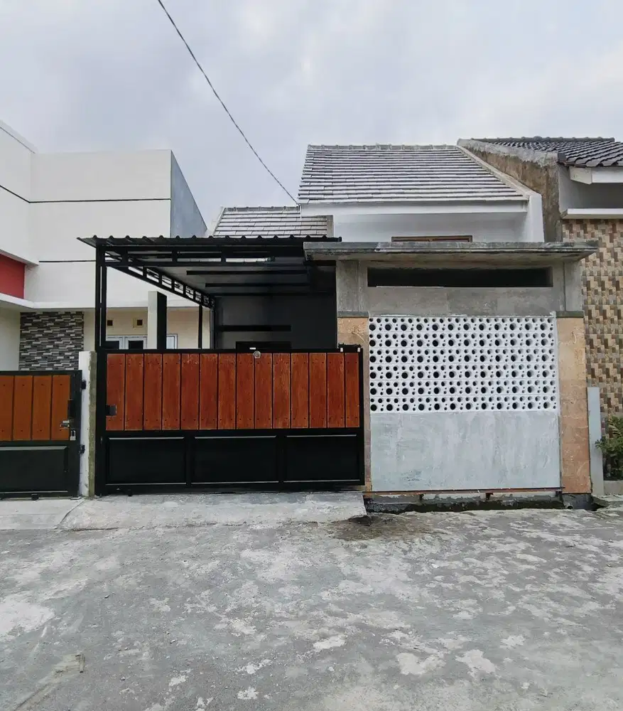 Rumah Baru Gress Proses Finishing Siap Huni SHM Ready