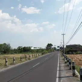 10 MENIT RINGROAD BARAT JOGJA: Tanah Jl Godean Km 8