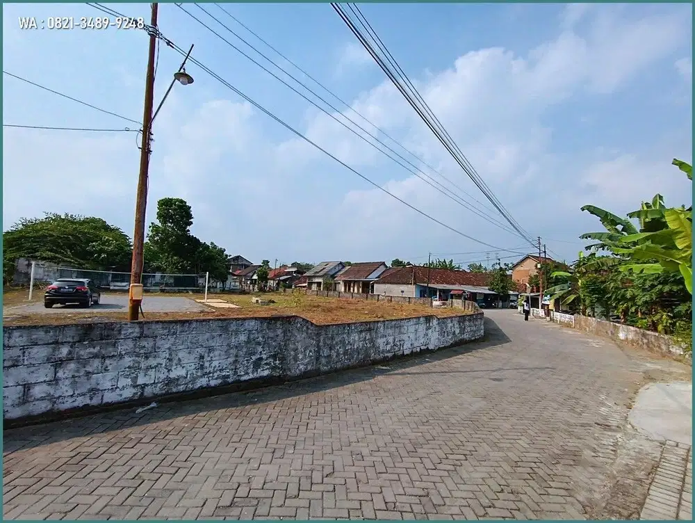 3 Jutaan Dekat Pasar Cebongan, Kapling Siap Bangun Mlati, Sleman
