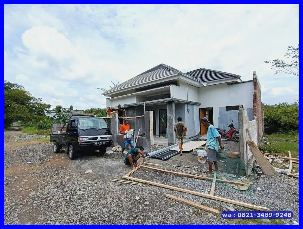 500 Jutaan Rumah Siap Bangun, Selatan PASKHAS Blok O Jogja