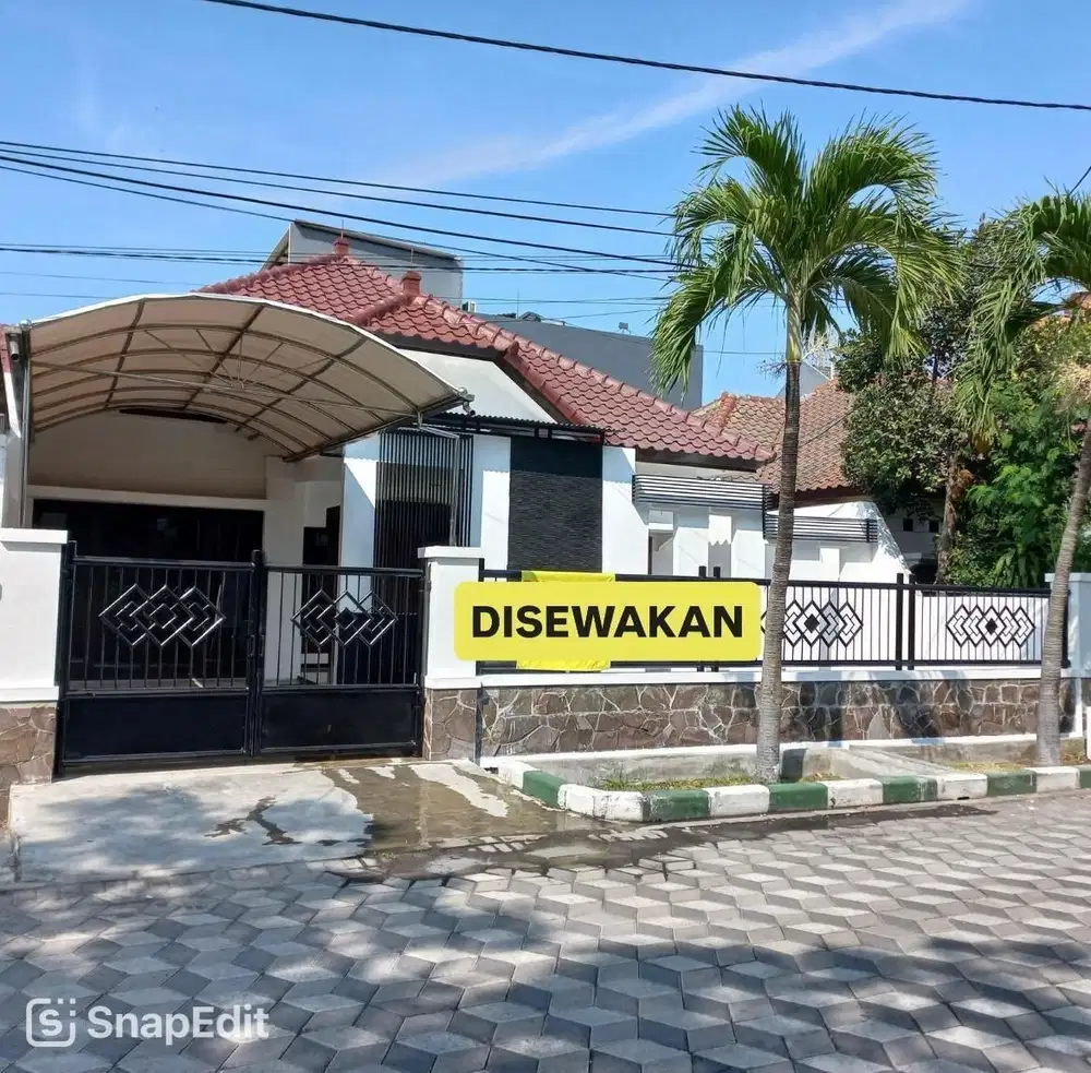 DISEWAKAN RUMAH TERAWAT & BERSIH BARUK PONDOK NIRWANA