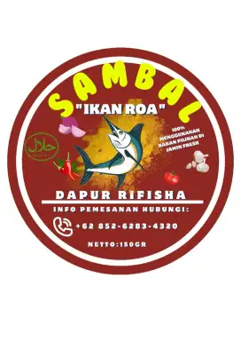 Freelance Dapur Rifisha Sambal Ikan Roa