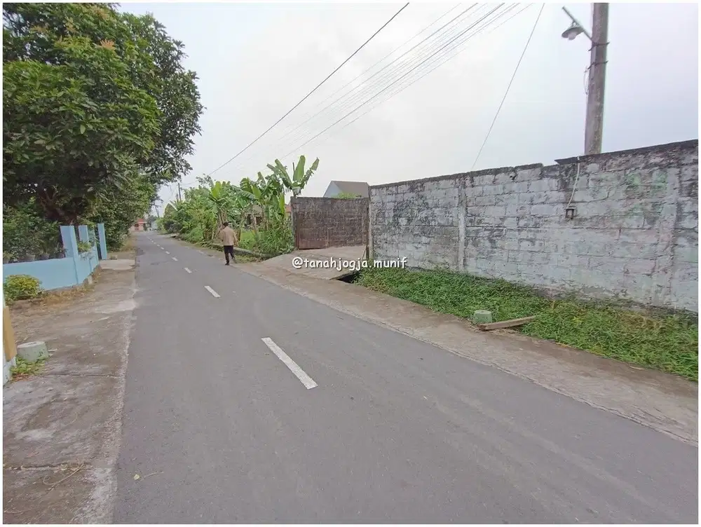 2 Muka Tanah Palagan siap Bangun Tepi Aspal Sleman