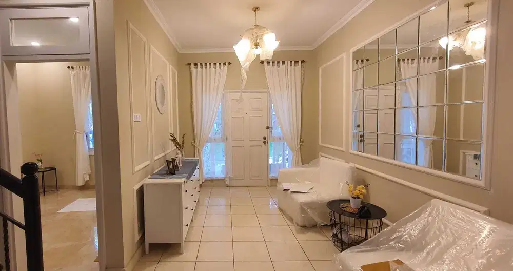 Rumah KBP pitaloka(full furnish) Baru renov Sangat Cantik