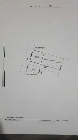 Dijual Kavling Matang Siap Bangun Hook di Nata Endah