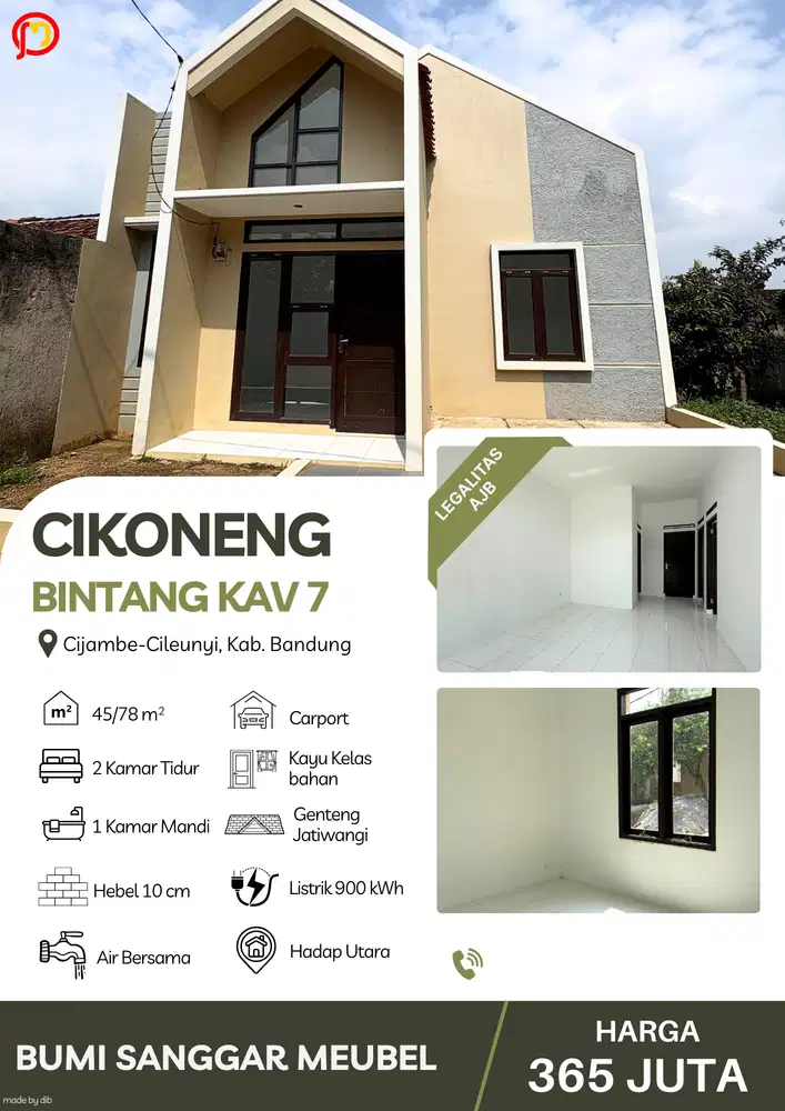 Rumah siap huni murah dicileunyi