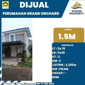DIJUAL RUMAH MURAH DI TANJUNG BUNGA PERUMAHAN GRAND ORCHARD