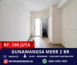 GUNAWANGSA MERR 2BR! ️ Unit Kosongan View Pool