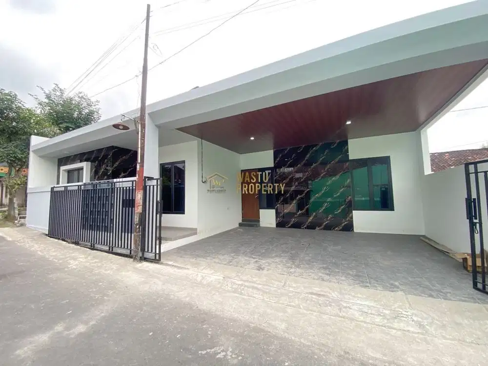 Rumah Desain Modern Akses Mudah Bonus Furnitur Di Ngaglik Sleman