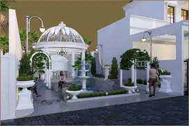 Rumah Private Pool Jogja One Gate Sistem Barat Citrasun Garden