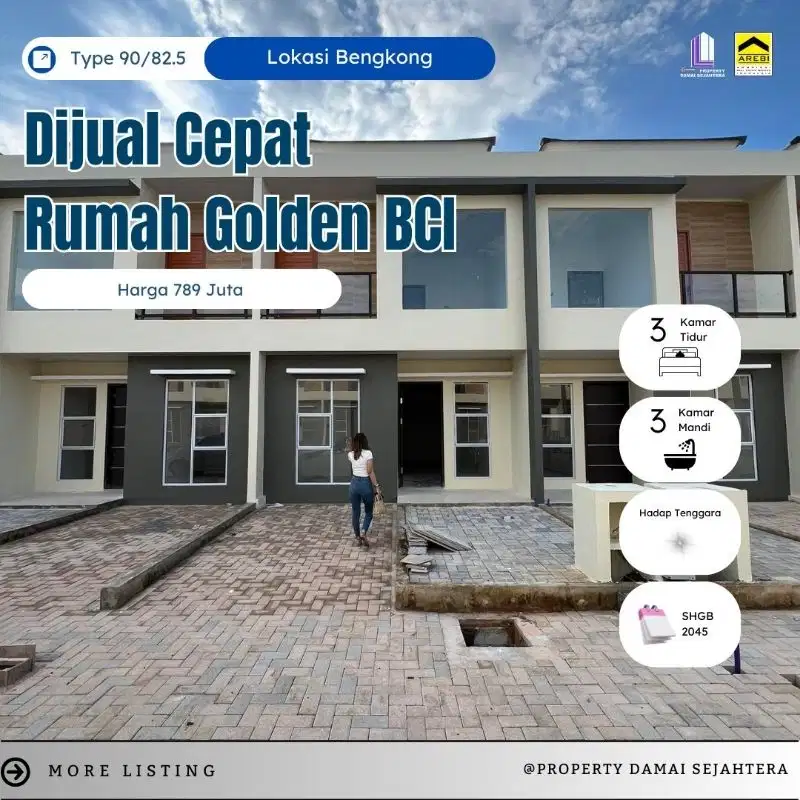 Dijual / Take over Cepat
Rumah GOLDEN BCI - Bengkong